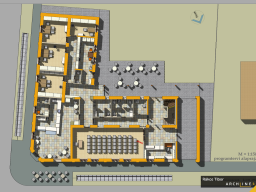 Floor plan sketches for Spatial orientation